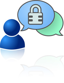 Encrypted instant messaging supported