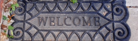 Laying out the welcome mat